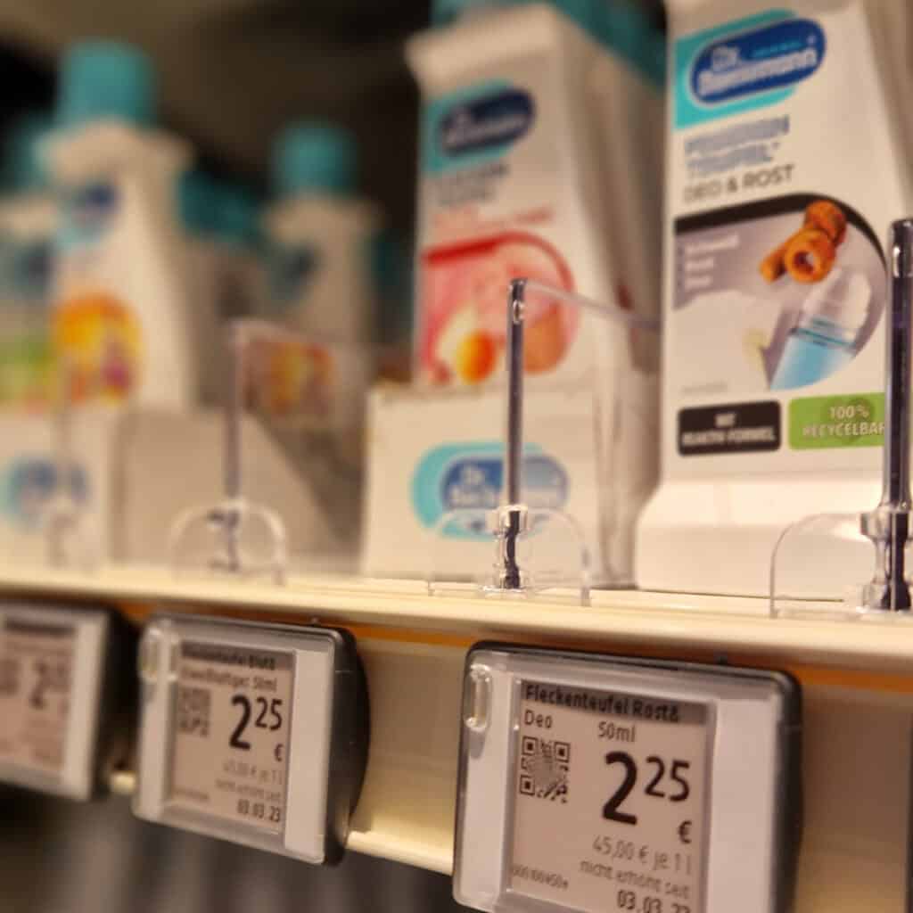 E-Paper-Displays 8 ESL - E-Shelf-Label