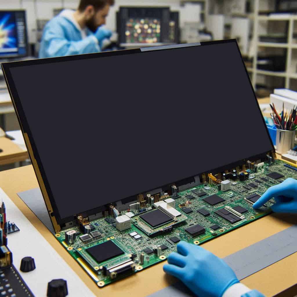 LCD Mikroelektronik Elektronikfertigung