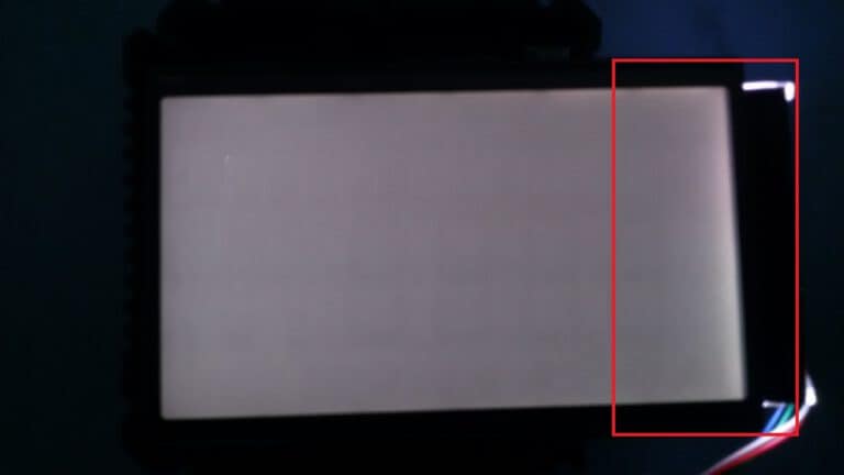 Backlight Bleeding