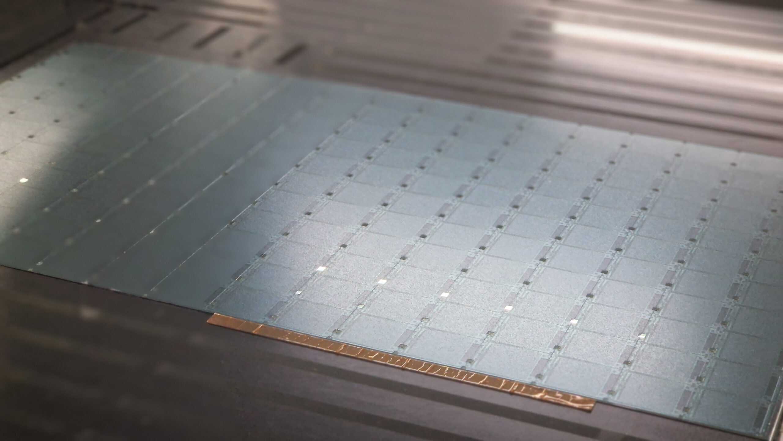 Präzises Lithium-Ionen-Zellen-Array für Hochleistungsbatterien.