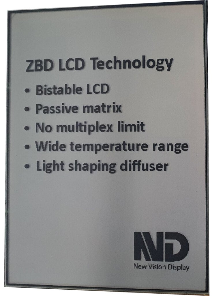 E-Paper-Displays 6 LCD Mikroelektronik ZBD