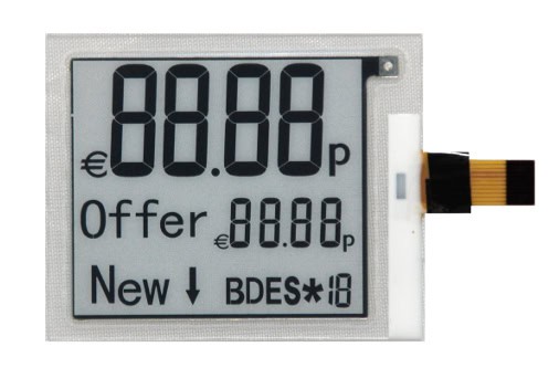 E-Paper-Displays 12 Segment E-Paper