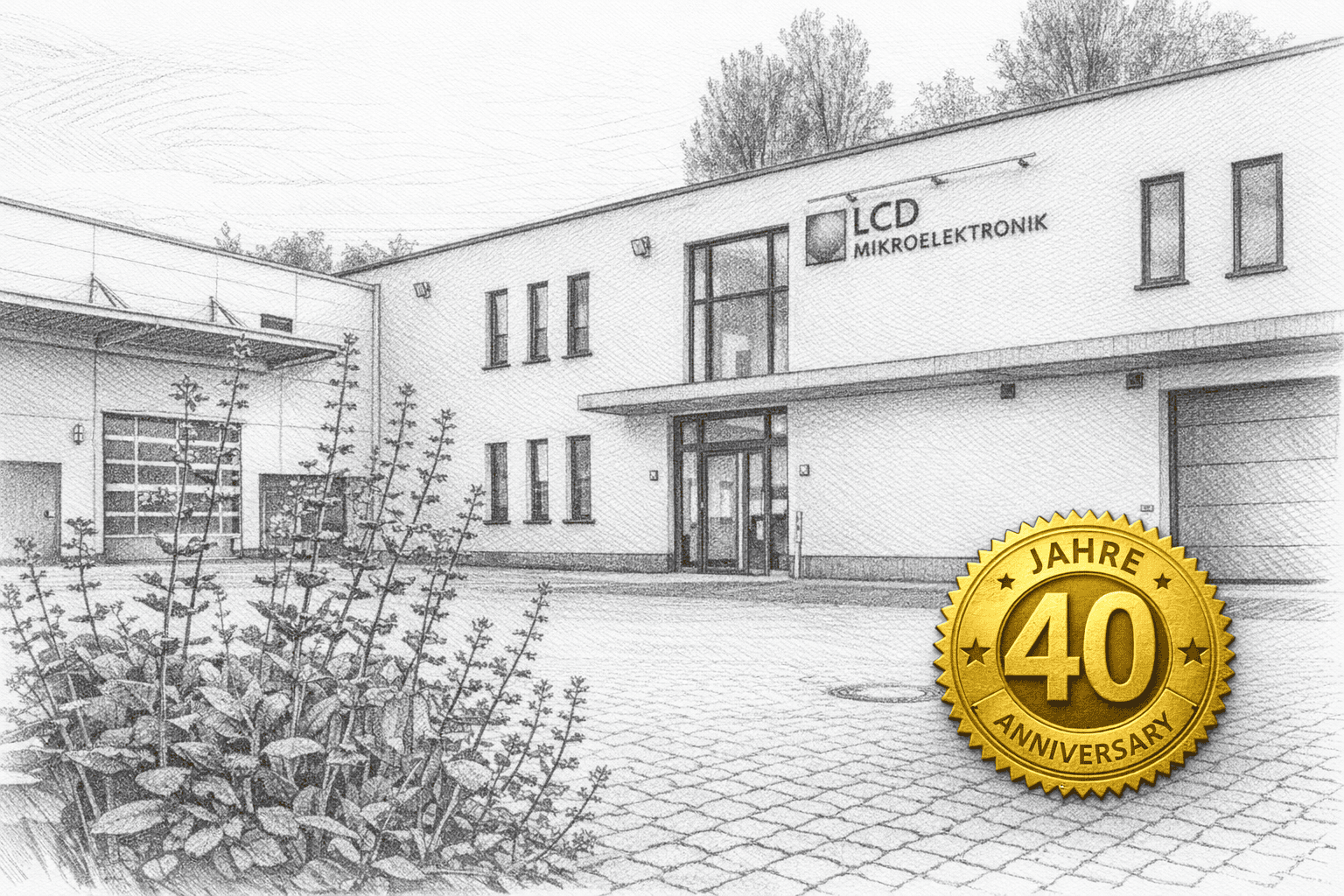 40 Jahre LCD Mikroelektronik – Vier Jahrzehnte Technologie im Wandel 1 40 Jahre