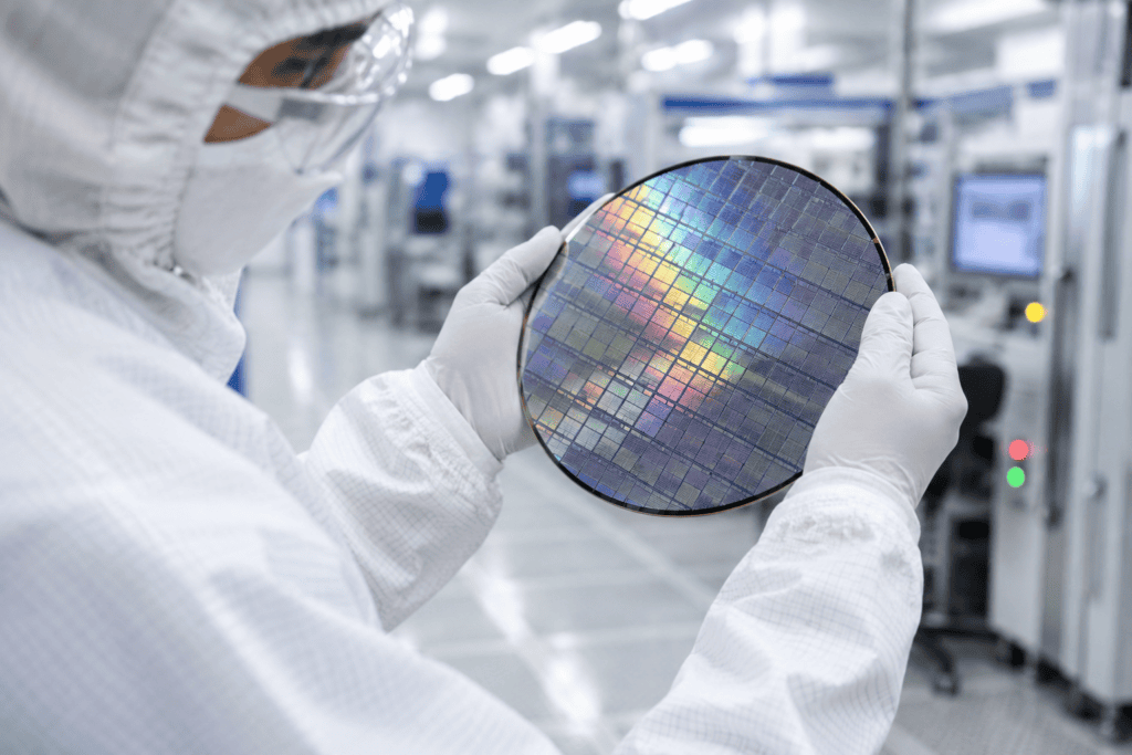 Wie KI‑Boom und Ölpreisschock die Display‑Supply-Chain belasten 1 LCD Microelectronics Waver